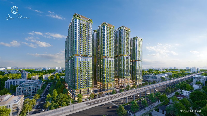 Phối cảnh mới của dự án La Pura