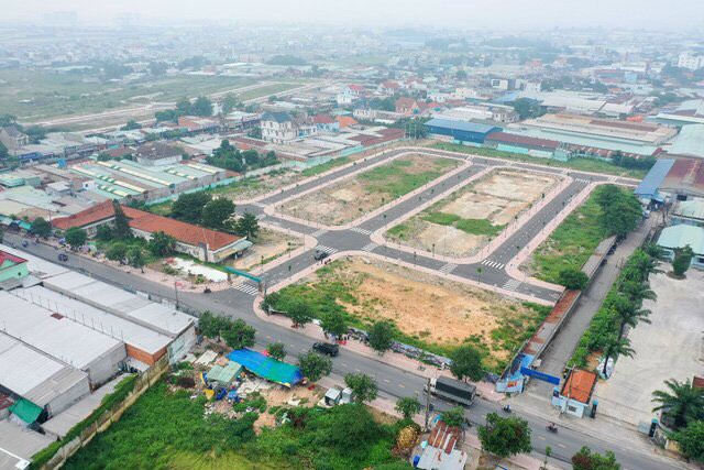 Bán lô đất mặt tiền đường Thuận An Hòa, Thuận Giao, Thuận An, Bình Dương