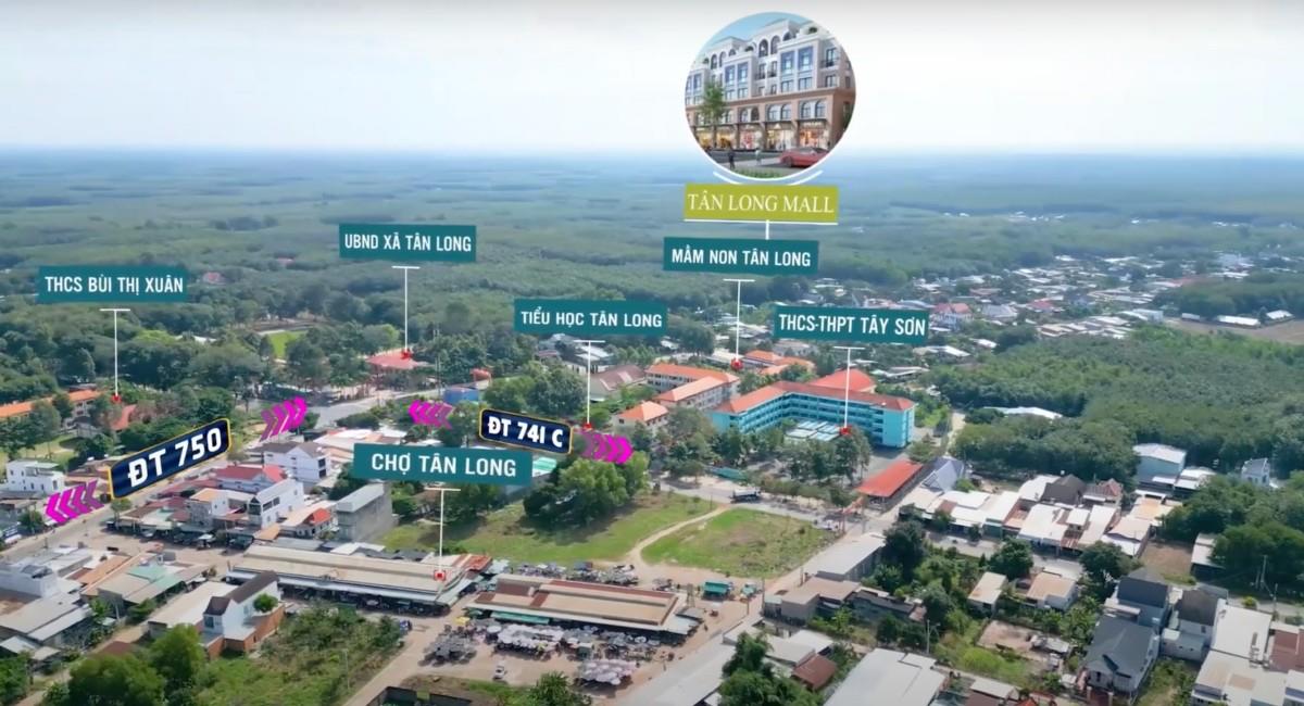 Ảnh phối cảnh: Tân Long Mall